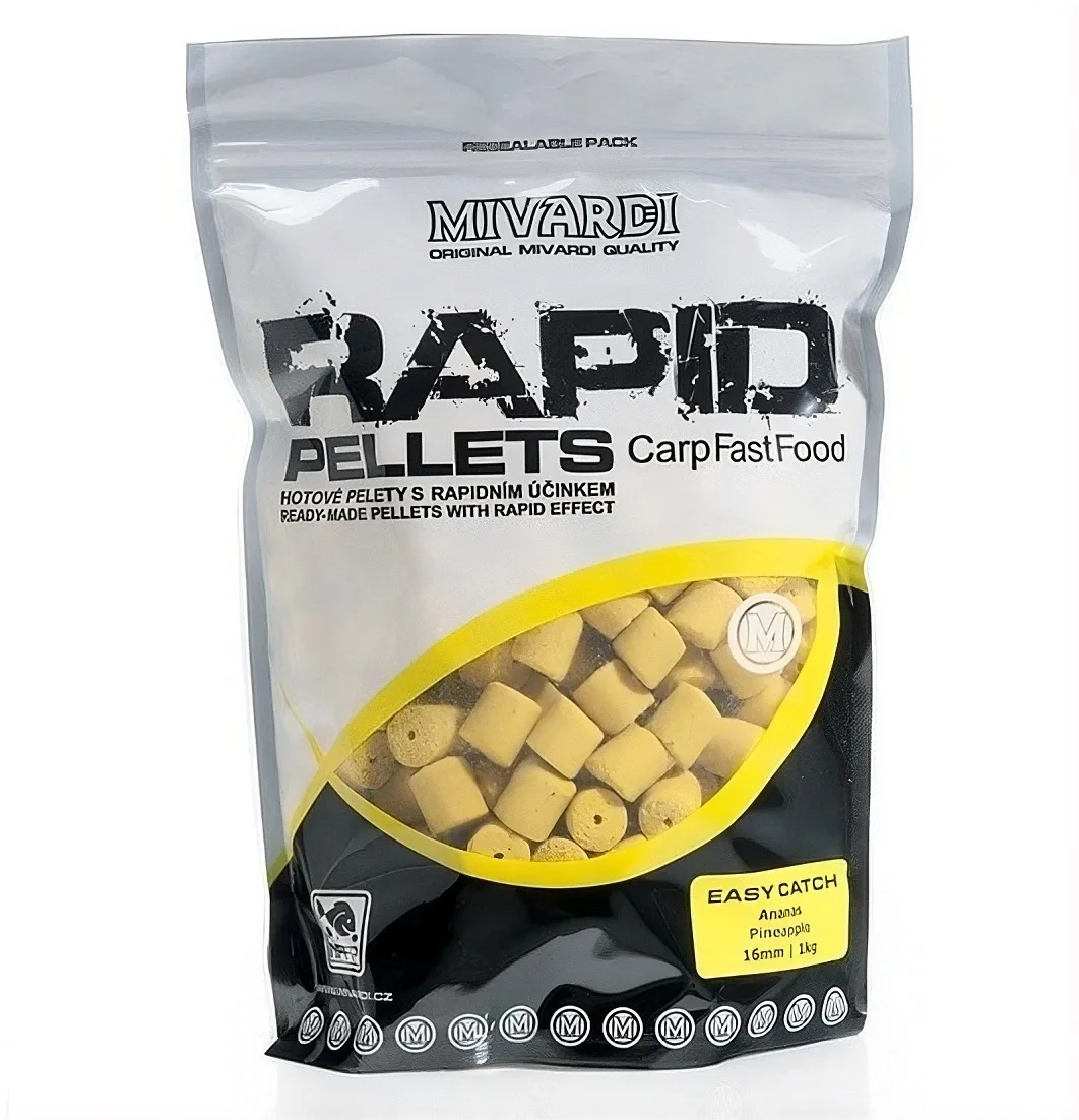Mivardi Pelety Rapid Easy Catch Ananas Hmotnost: 5kg, Průměr: 4mm