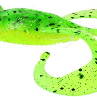 Gunki Gumová nástraha Bull Frog Lime Chart Pepper