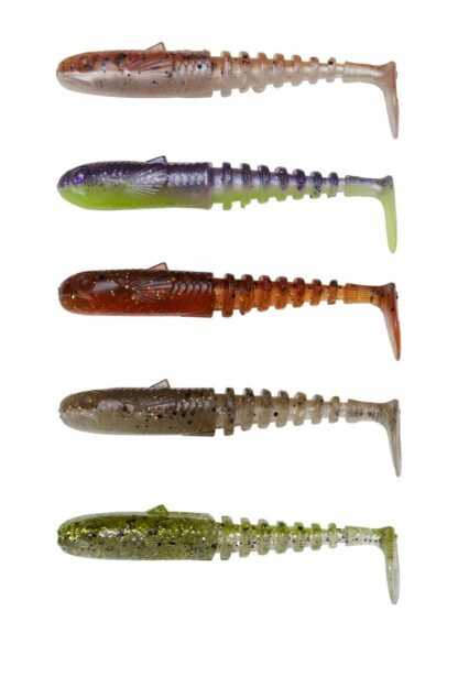 Savage Gear Gumová nástraha Gobster Shad Clear Water Mix 5ks - 11