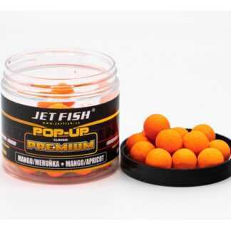 Jet Fish Boilies Premium Clasicc Pop Up 16 mm 60g Mango Meruňka