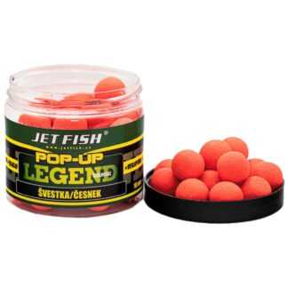 Jet Fish Plovoucí Boilie Legend Range Švestka Česnek Hmotnost: 40g
