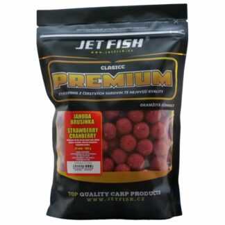 Jet Fish Boilie Premium Clasicc Jahoda / Brusinka Hmotnost: 700g