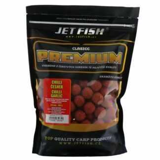 Jet Fish Boilie Premium Clasicc Chilli / Česnek Hmotnost: 700g