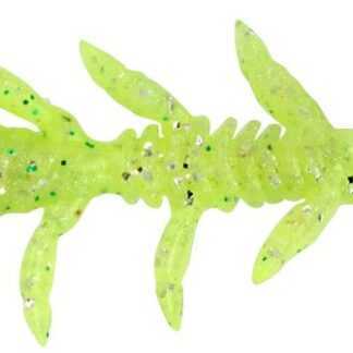 Illex Gumavá nástraha Nymfa Scissor Comb Glow Chartreuse - 7