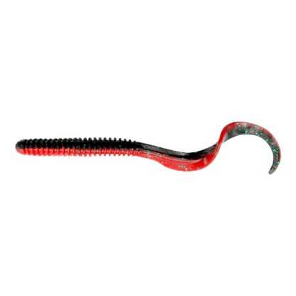 Savage Gear Gumová nástraha Rib Worm Red N Black 10ks - 10