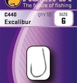 Ashima Háčky C440 Excalibur 10ks - vel. 8