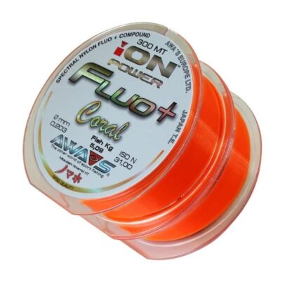 Awa-S Vlasec Ion Power Fluo+ Coral 2x300m - 0.234mm