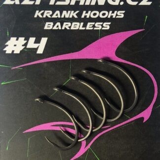 AzFishing Háčky Bez Protuhrotu Krank Hooks Barbless Varianta: bez protihrotu