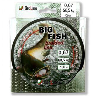 BROLINE Šňůra Big Fish 8x Dyn 167m Varianta: 0