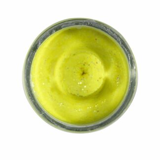 Berkley Těsto PowerBait Natural Glitter Trout Bait Varianta: Garlic Sunshine Yellow Glitter