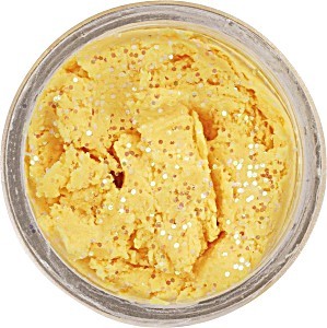 Berkley Těsto PowerBait Varianta: Sýr Žlutá + Glitter