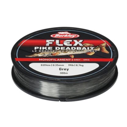 Berkley Vlasec Flex Pike Deadbait Grey 300m - 0