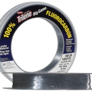 Berkley Vlasec Fluorocarbon BIG GAME 90 m crystal Nosnost: 22.7kg