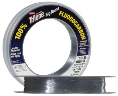 Berkley Vlasec Fluorocarbon BIG GAME 90 m crystal Nosnost: 22.7kg