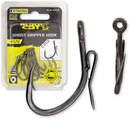 Black Cat Háček Ghost Gripper DG DG Coating 5ks Varianta: Velikost 1/0