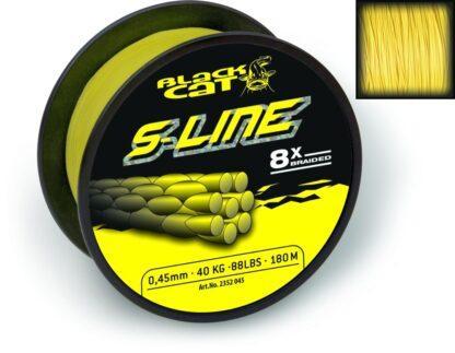 Black Cat Šňůra S-Line Žlutá Varianta: 99lb