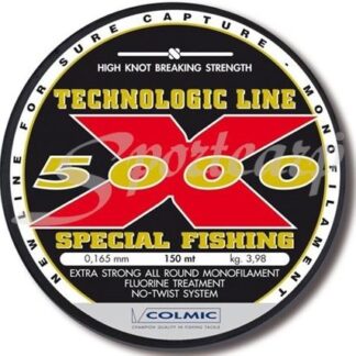 Colmic  Vlasec X5000 150m Nosnost: 9.00kg