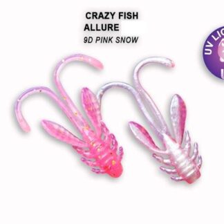Crazy Fish Gumová Nástraha Allure 4 cm 8ks Barva: Pinkk Snow