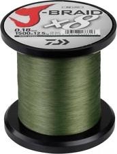 Daiwa Pletená Šňůra J-Braid Barva Dark Green Nosnost: 6kg