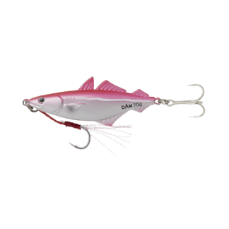 Dam Pilker Salt-x Coalfish Casting Jig Pink UV Délka cm: 7cm
