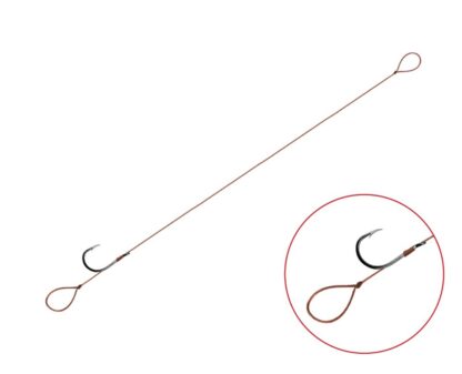 Delphin Feederový návazec Proxi 8 Loop 6ks - 8cm #8