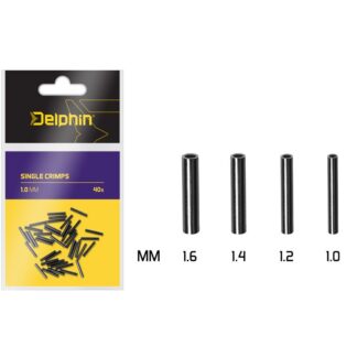 Delphin Krimpovací Svorky Single CRIMPS /40ks Varianta: 1