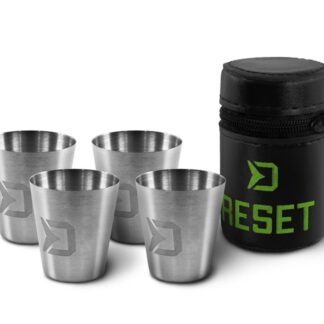 Delphin Set nerezových pohárků Reset 4v1