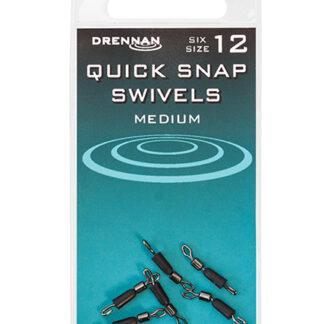 Drennan DRENNAM Obratlík Quick Snap Swivels - 6ks Varianta: Velikost 18