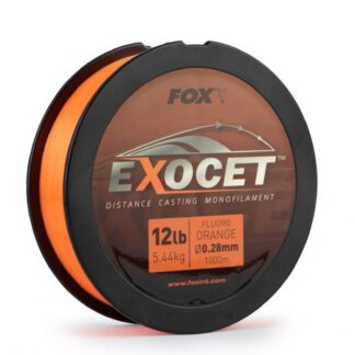 FOX Vlasec Exocet Fluoro Orange Mono 1000 m Nosnost: 16lb