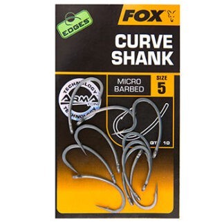 Fox Háčky EDGES Curve Shank 10ks Velikost háčku: #8