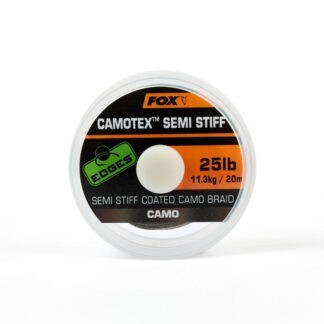 Fox Potápivá Šnůra Edges Camotex Semi-Stiff 20m Varianta: 20lb - 20m