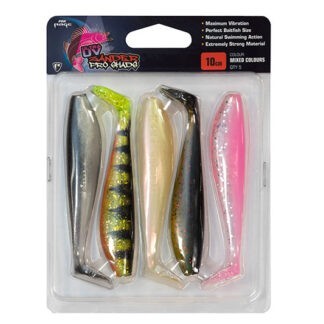 Fox Rage Gumová Nástraha Ultra UV Zander Pro Shads Mixed Colours Délka cm: 12cm