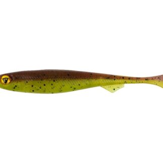 Fox Rage Gumová nástraha Slick Shad UV Green Pumpkin - 9cm