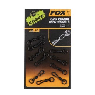 Fox Rychlovýměnné obratlíky Kwik Change Mini Hook Swivels vel. 11