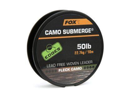 Fox Šňůra Edges Submerge Camo Leader Fleck Camo 10m - 50lb