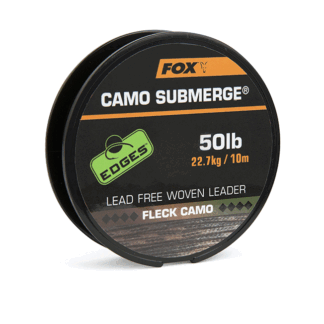 Fox Šňůra Edges Submerge Camo Leader Fleck Camo 10m Varianta: 50lb