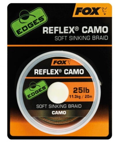 Fox Splétaná Šňůra Edges Reflex Soft Sinking Braid Camo 20m Varianta: 35lb x20m