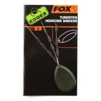 Fox Stopery Na Návazce Edges Tungsten Hooklink Sinkers 9ks
