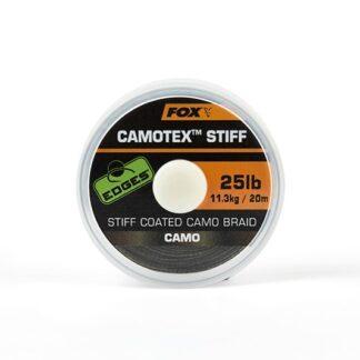 Fox Ztužená šňůrka Camotex Stiff Camo 20m - 35lb