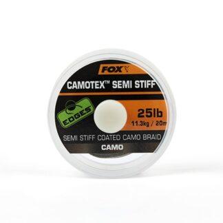 Fox Ztužená šňůrka Edges Camotex Semi Stiff Camo 20m - 35lb