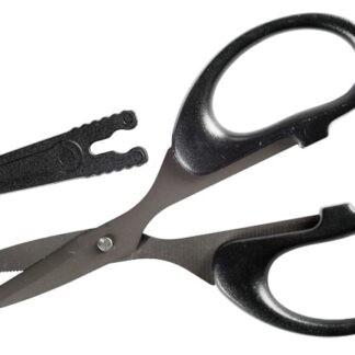 Giants Fishing Nůžky černé Scissors with Safety Cap