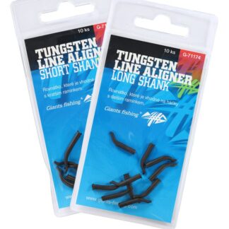 Giants Fishing Rovnátka na háček Tungsten Line Aligner size 6-12 10ks - Short Shank