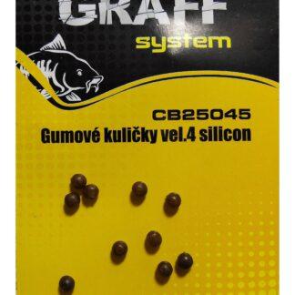 Graffishing Gumové kuličky vel.4 silikonové