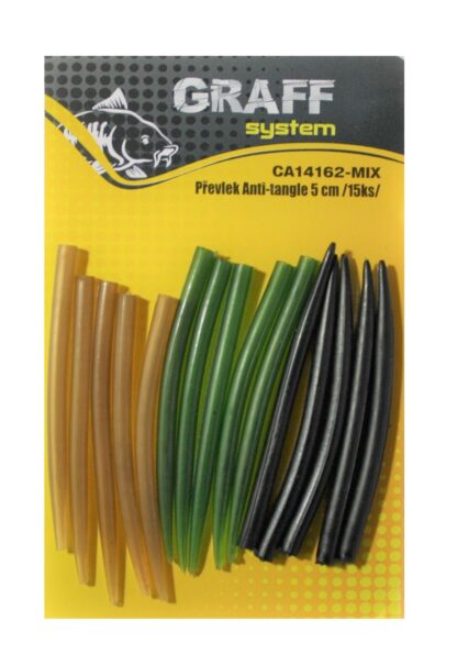 Graffishing Převlek Anti-tangle 15ks MIX Varianta: 5 cm 15ks MIX