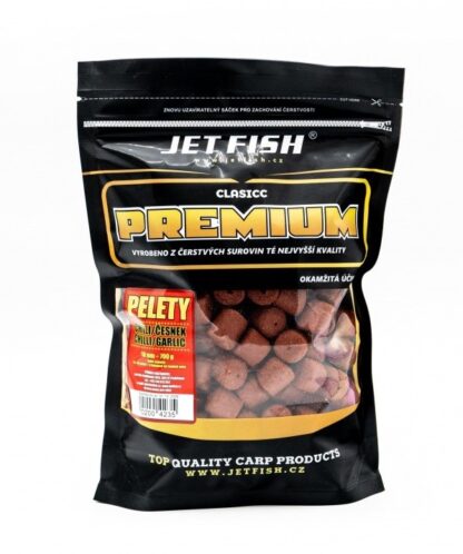 Jet Fish Pelety Premium Classic Chilli Česnek 700g Hmotnost: 700g