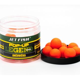 Jet Fish Plovoucí Boilie Legend Range Pop-Up Ančovička Průměr: 16mm