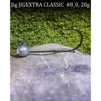 Jigovky Jigové hlavičky Jigextra Classic vel.8/0 3ks - 40g