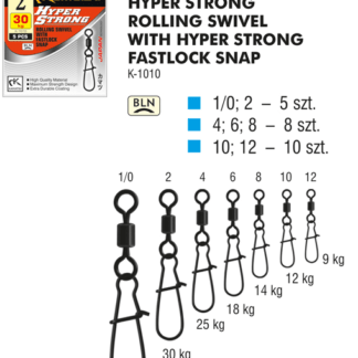 Kamatsu Karabinky Hyper Strong RSWFS 5ks Nosnost: 36kg