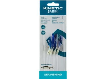 Kinetic Návazec Sabiki Hokkai 4ks Barva: Blue Flash