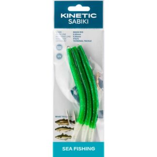 Kinetic Návazec Sabiki Makk Glow Green Splatter - vel.6/0
